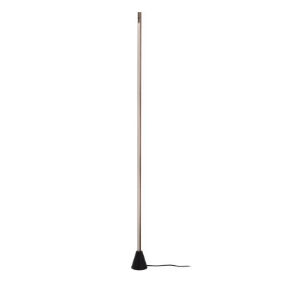 Lucide EQUINOX - Floor lamp - LED Dim. - CCT - 1x26W 2700K/4000K - Hand Wave Sensor - Coffee - Vibes